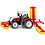 Siku siku steyr tractor met pottinger maai combinatie 1672