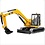 Bruder Bruder mini graafmachine 2456