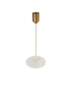 home kandelaar Maya L crème/goud