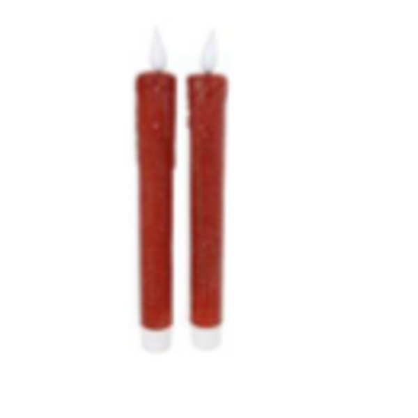 home kaars led rood
