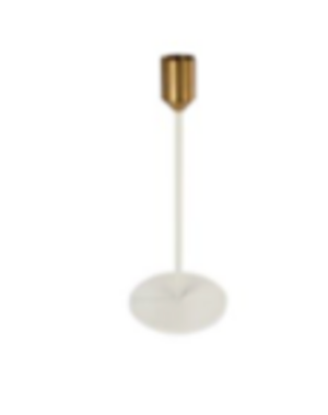 home kandelaar Maya S crème/goud
