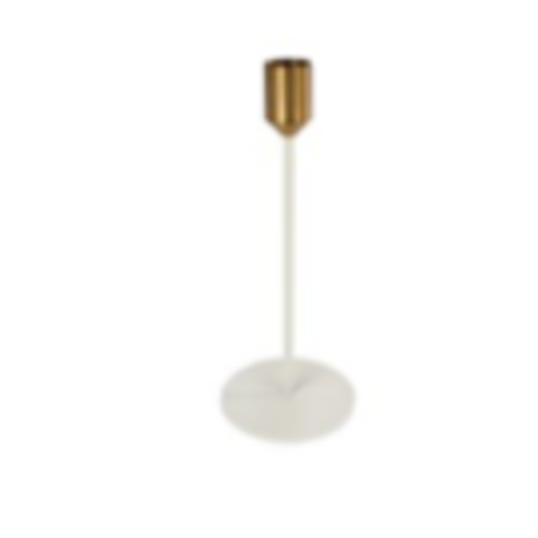 home kandelaar Maya S crème/goud