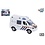 Kids Globe Politie NL bus die cast 9 cm