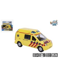 Kids Globe Ambulance met licht en geluid