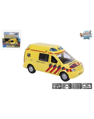 Kids Globe Ambulance met licht en geluid