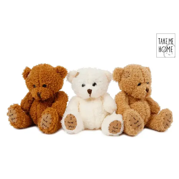 Take me Home Knuffel Beer pluche 14,5/18 cm