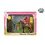 Kids Globe Speelset paard 13 cm, met accessoires