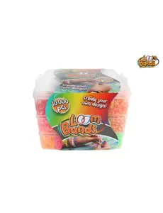  Loom bandjes Maxi stapeldoos - 10000 stuks