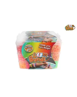  Loom bandjes Maxi stapeldoos - 10000 stuks