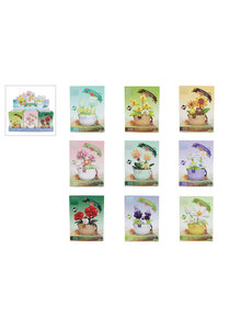  Bouwstenen plant in pot, 173-220 delig - 9 assortie