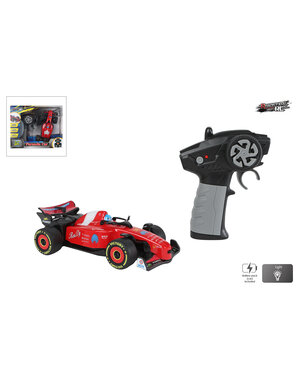  Roadstar Formule Race auto - rood met licht 2.4 GHz incl. 3.7V accu