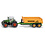 Siku 1989 - Fendt met haaklifttrailer