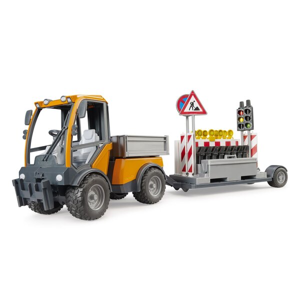 Bruder 2693 - Vario Car met Verkeersveiligheidset