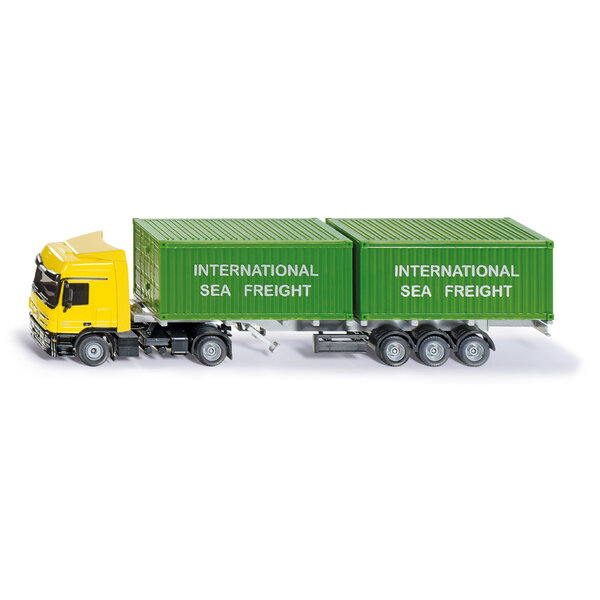 Siku 3921 - MB Actros met containers