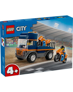 LEGO 60491 - Transportwagen voor motoren
