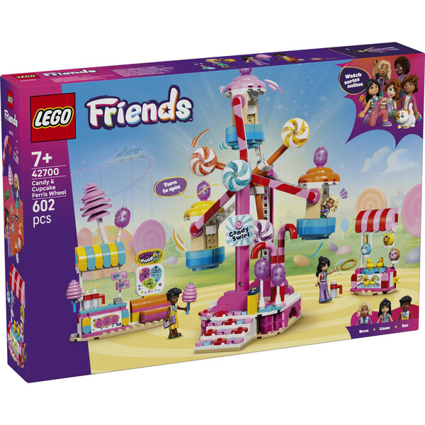 LEGO 42700 - Reuzenrad Van Snoep en Cupcakes