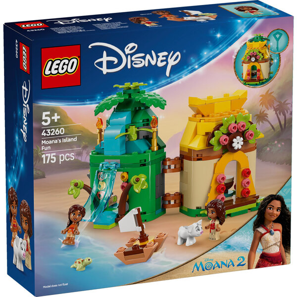 LEGO 43260 - Disney Princess Vaiana's speeleiland