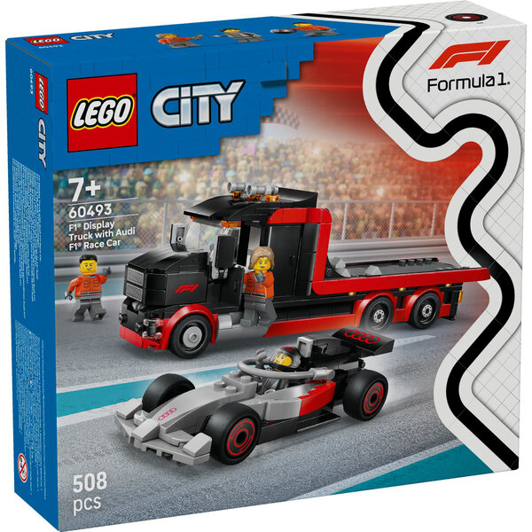 LEGO 60493 -  City F1® displaytruck met Audi F1® racewagen