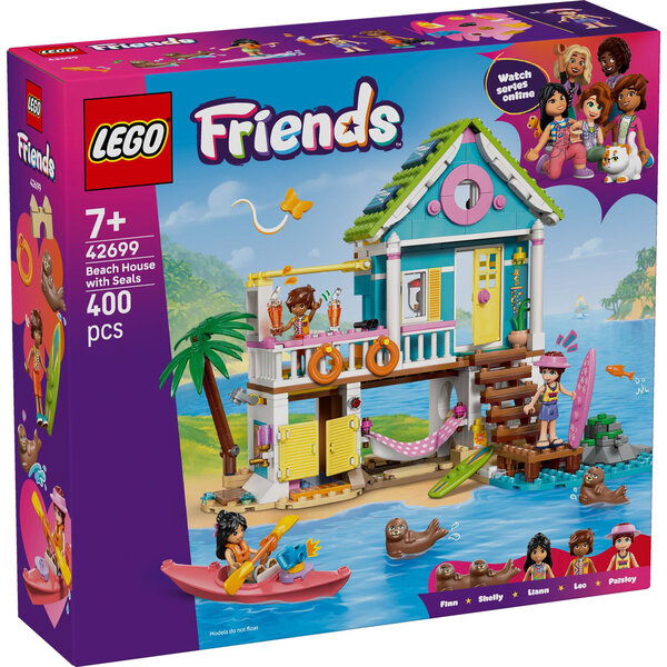 LEGO 42699 -  Strandhuis met zeehonden
