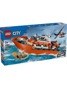 LEGO 60504 - Kustwacht Reddingsboot met helicopter