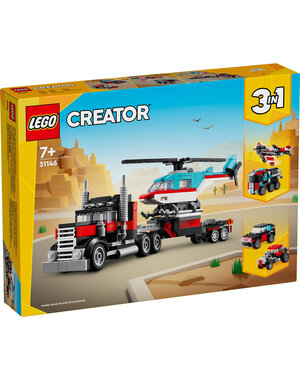 LEGO 31146 - Dieplader met helicopter