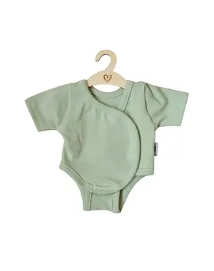 Hollie Poppenromper Old Green (34 cm)