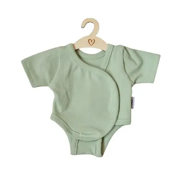 Hollie Poppenromper Old Green (34 cm)