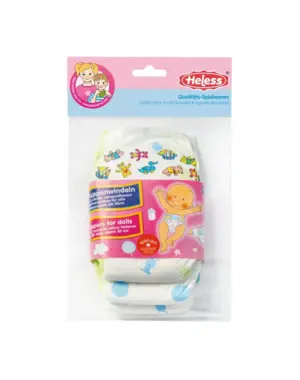 Heless Luiers voor poppen 35/45 cm - 3 stuks