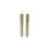 Kaars LED "Tearful" R/C goud set 2 stuks - 2xAAAex/1xC2032in