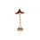Sculptuur "Mushroom" bruin polystone - 11x11x23cm
