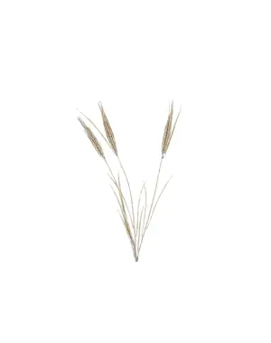  Kunsttak "Barley" off-white - 74 cm