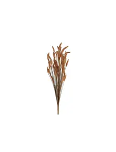  Kunsttak "Grass" creme/l.bruin/d.bruin/terra, 4 assortie - 60cm