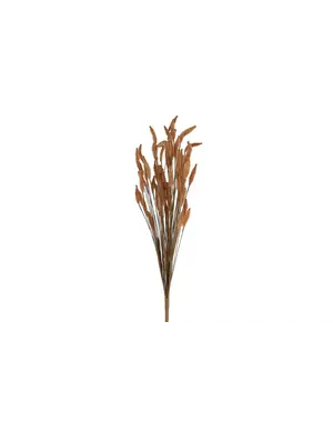  Kunsttak "Grass" creme/l.bruin/d.bruin/terra, 4 assortie - 60cm