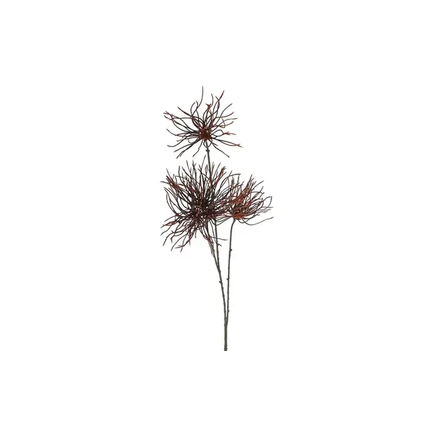 Kunsttak "Weeds" bruin - 94cm