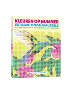  Kleuren op nummer: extreme mozaïek puzzels
