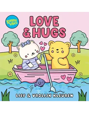 Lantaarn publishers Sunny Vibes kleurboek Love en Hugs