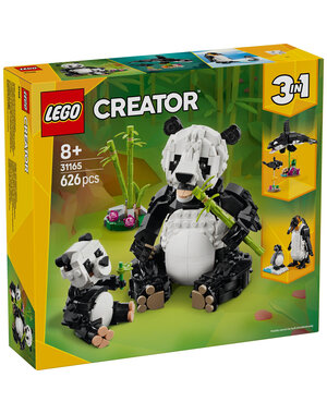 LEGO 31165 -  Wilde dieren Pandafamilie