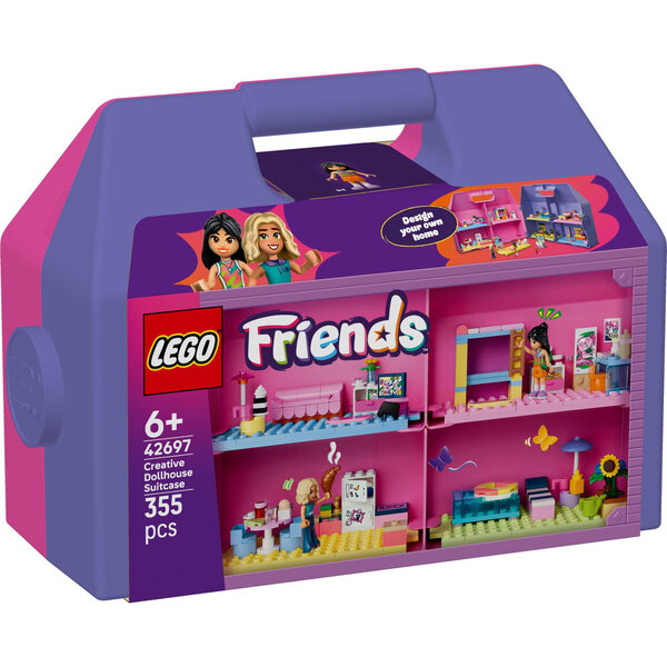 LEGO 42697 - Friends Creatieve Poppenhuiskoffer