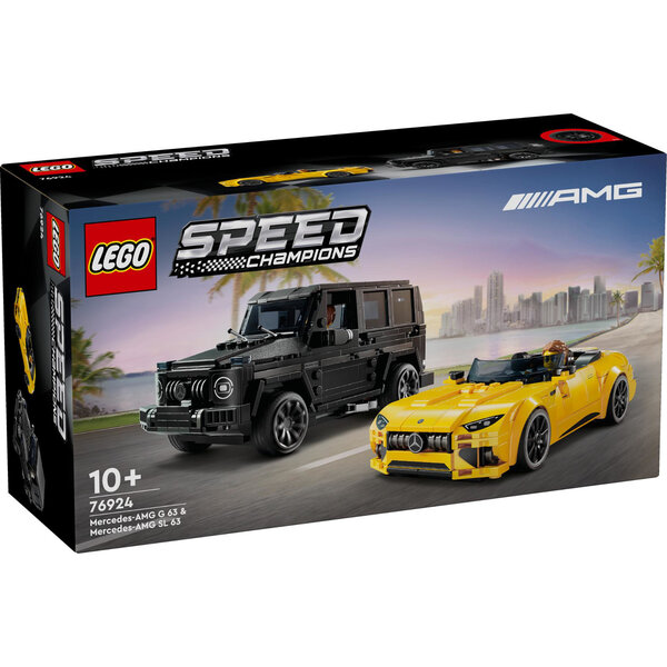 LEGO 76924 - Speed Champions Mercedes AMG G63 en AMG SL63