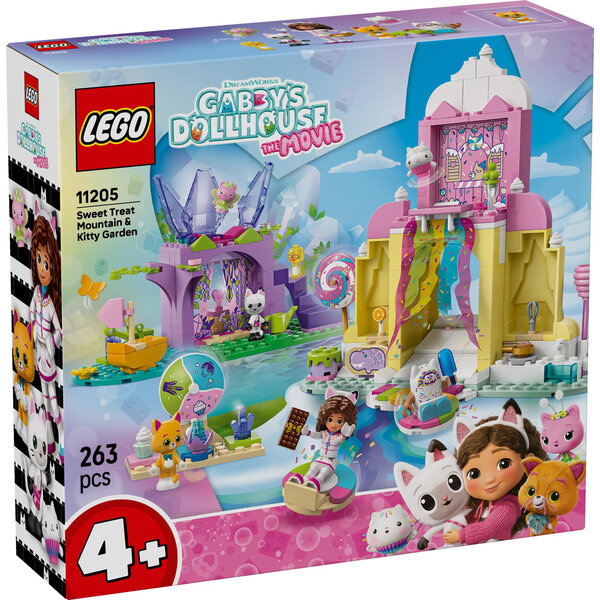 LEGO 11205 - Gabby's Dollhouse Snoepjesberg en kittentuin
