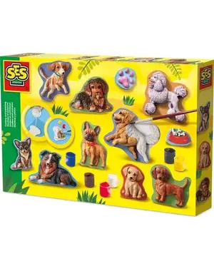 SES Gips gieten en schilderen Honden