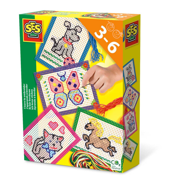 SES Ik leer dieren borduren
