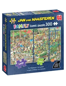 Jumbo Familie Speeltuin - 3 maten in 1 puzzel - voor jong en oud