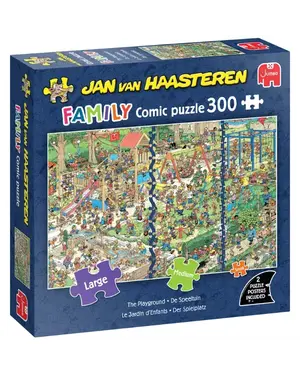 Jumbo Familie Speeltuin - 3 maten in 1 puzzel - voor jong en oud
