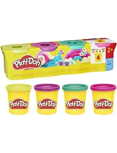 Play-Doh Klei in classic kleuren assorti, 4 potjes - 483 gram