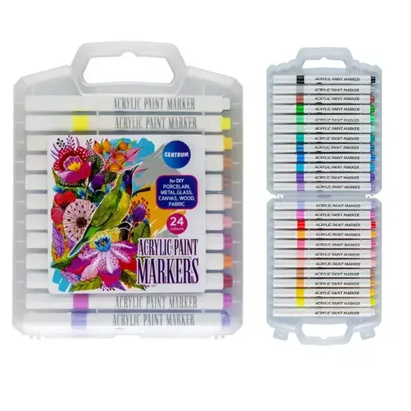 Centrum Acrylverf markers -24 stuks
