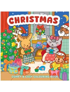 Rebo Cosy en Comfy kleurboek Cozy Christmas