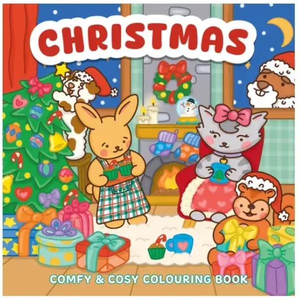 Rebo Cosy en Comfy kleurboek Cozy Christmas