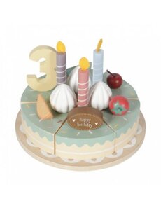 Little Dutch Verjaardagstaart blauw
