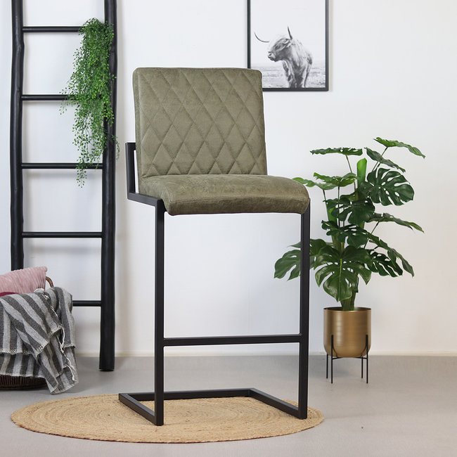 Charlton Chaise Scandinave Vert Foncé I Livraison & retour gratuits -  DIMEHOUSE